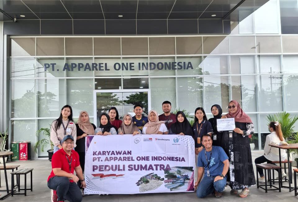 Humanitarian Collaboration: Apparel One Indonesia and CTR Soegijapranata University Support Disaster Recovery in Sumatra